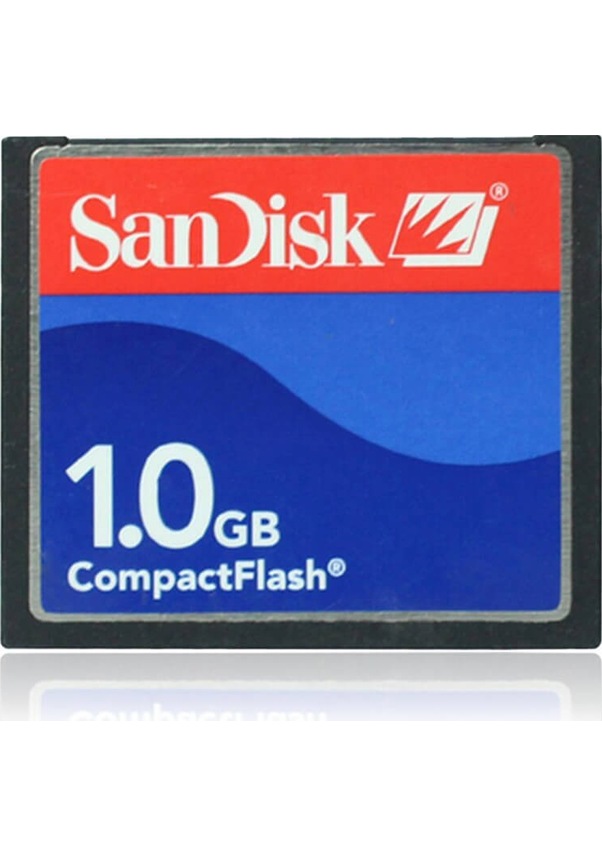SanDisk 1GB CF Compact Flash Hafıza Kartı  CNC ve Endüstriyel Kullanım İçin Güvenilir Depolama